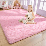 Plush Carpet For Living Room Sofa Floor Cushions  Modern Soft Fluffy Home Rug For Children's Bedroom Play Carpet Christmas Gifts