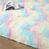 Plush Carpet For Living Room Sofa Floor Cushions  Modern Soft Fluffy Home Rug For Children's Bedroom Play Carpet Christmas Gifts