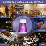 2023 Electric Shock Mosquito Killer Lamp USB Fly Trap Zapper Insect Killer Repellent Bedroom Outdoor Anti Mosquito Trap