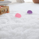 Plush Carpet For Living Room Sofa Floor Cushions  Modern Soft Fluffy Home Rug For Children's Bedroom Play Carpet Christmas Gifts