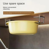 4Pcs Kitchen Storage Rack, Punching-free Wall Under Cabinet Cutting Board , Multi-functional , Accessories