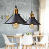 Vintage LED Iron Lampshade Retro Chandeliers Russia Pendant Lights for Loft Kitchen Dining Bedroom Home Lighting Hanging Lamp